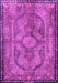 Medallion Pink Traditional Rug, tr4814pnk