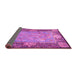 Sideview of Persian Pink Traditional Rug, tr4815pnk