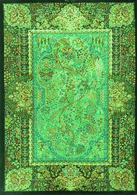 Persian Green Traditional Rug, tr4815grn