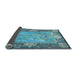 Sideview of Persian Light Blue Traditional Rug, tr4815lblu