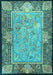 Persian Turquoise Traditional Rug, tr4815turq