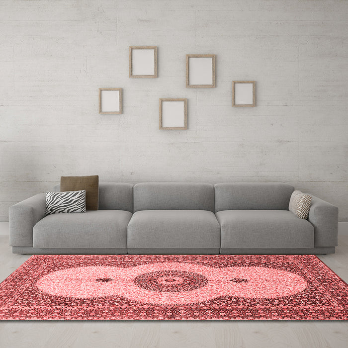 Traditional Red Washable Rugs