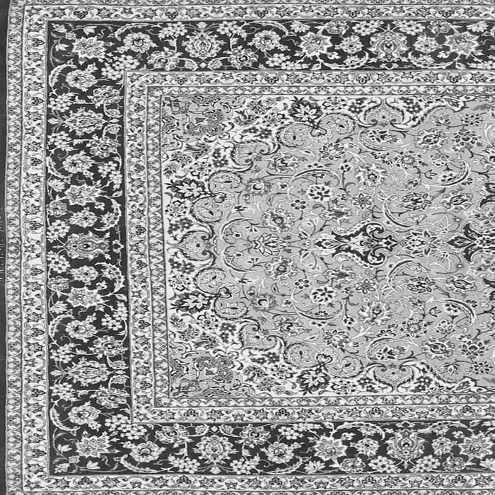 Serging Thickness of Persian Gray Traditional Rug, tr4817gry