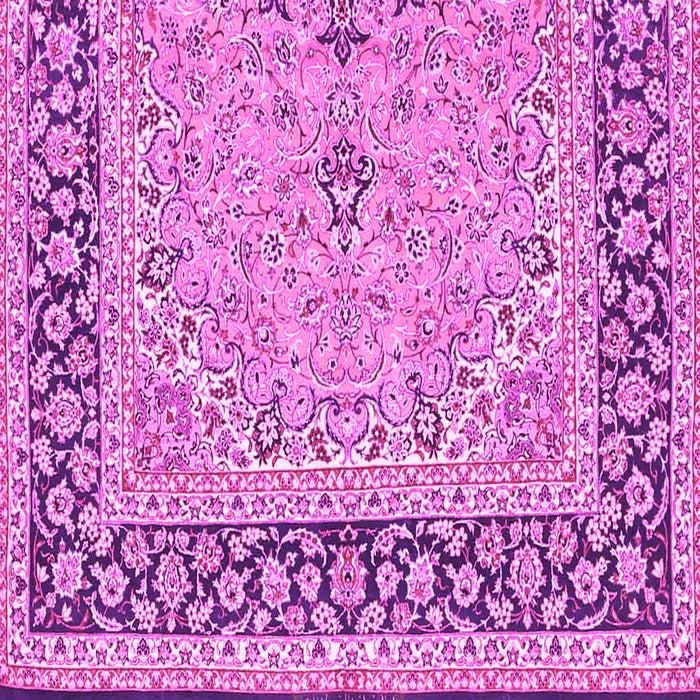 Square Persian Pink Traditional Rug, tr4817pnk