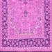 Square Persian Pink Traditional Rug, tr4817pnk