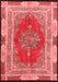 Medallion Red Traditional Area Rugs