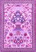 Animal Purple Traditional Rug, tr4819pur