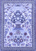 Animal Blue Traditional Rug, tr4819blu