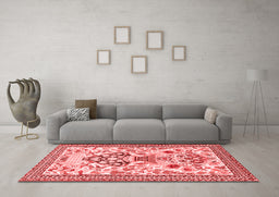 Traditional Red Washable Rugs