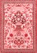 Animal Red Traditional Area Rugs