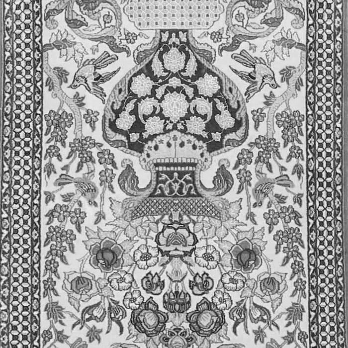 Animal Gray Traditional Rug, tr4819gry