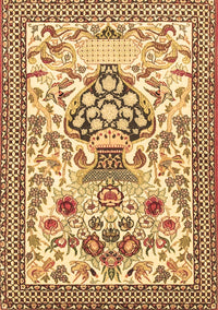 Animal Brown Traditional Rug, tr4819brn