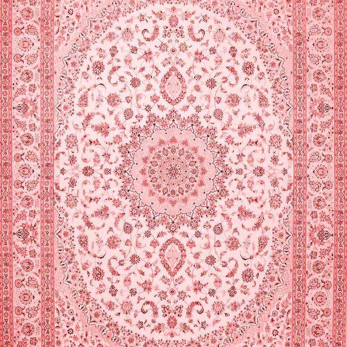 Medallion Red Traditional Area Rugs