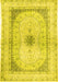 Persian Yellow Traditional Rug, tr4820yw