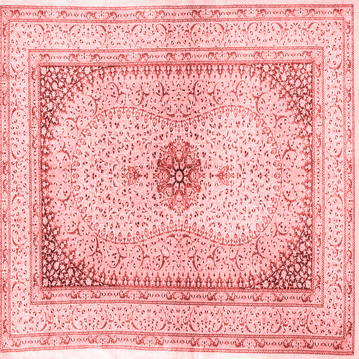 Machine Washable Persian Red Traditional Rug, wshtr4820red