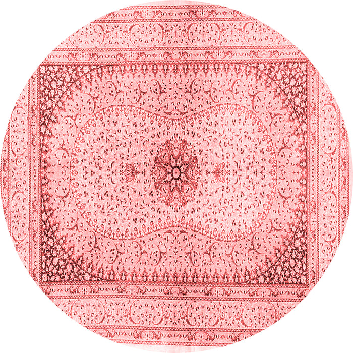 Machine Washable Persian Red Traditional Rug, wshtr4820red
