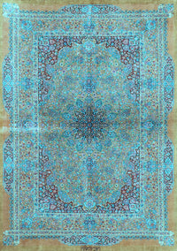 Persian Light Blue Traditional Rug, tr4822lblu