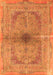 Persian Orange Traditional Rug, tr4822org