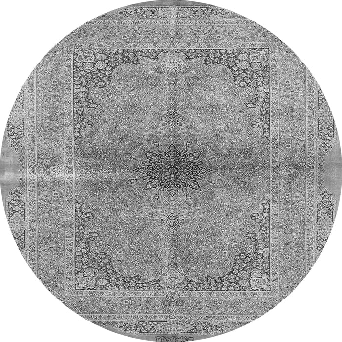Square Persian Gray Traditional Rug, tr4822gry