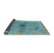 Sideview of Persian Light Blue Traditional Rug, tr4822lblu