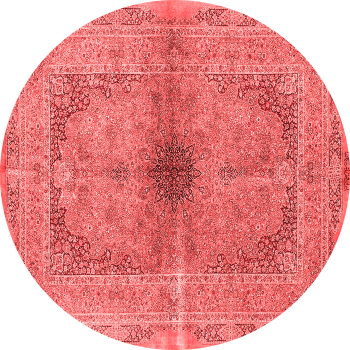 Machine Washable Persian Red Traditional Rug, wshtr4822red