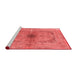 Traditional Red Washable Rugs