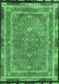 Persian Emerald Green Traditional Rug, tr4823emgrn