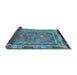 Sideview of Persian Light Blue Traditional Rug, tr4823lblu