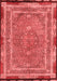 Persian Red Traditional Area Rugs