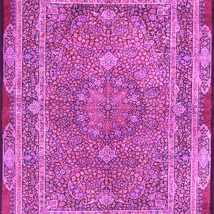 Machine Washable Persian Pink Traditional Rug, wshtr4823pnk