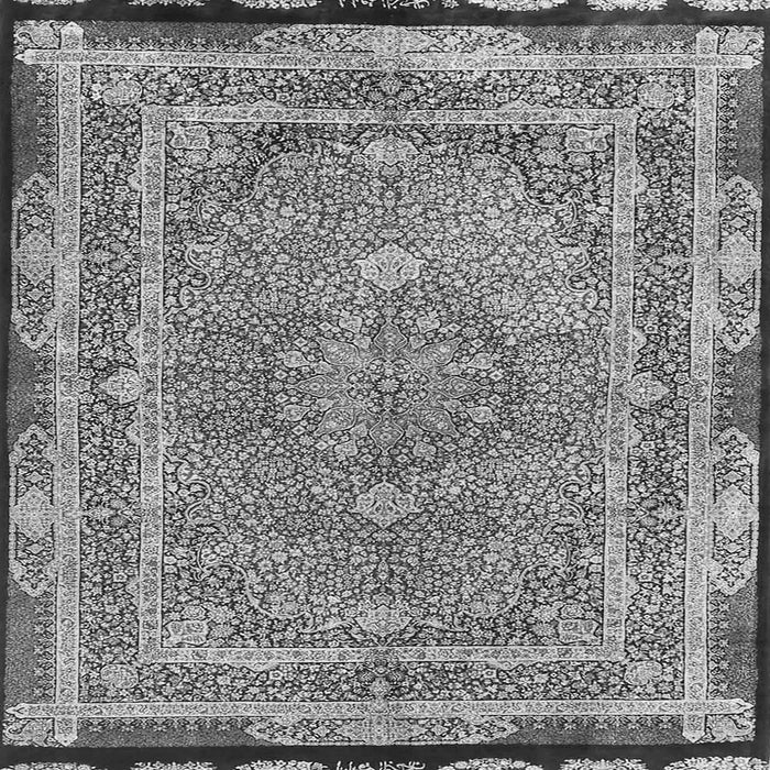 Serging Thickness of Persian Gray Traditional Rug, tr4823gry