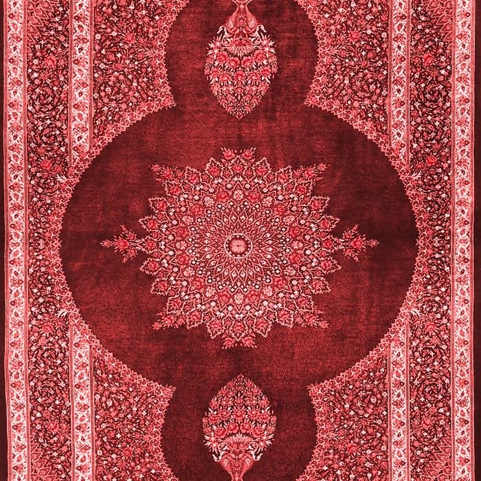 Medallion Red Traditional Area Rugs