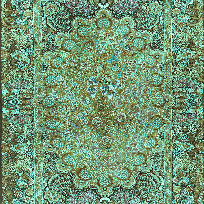 Persian Turquoise Traditional Rug, tr4826turq