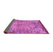 Sideview of Persian Purple Traditional Rug, tr4826pur