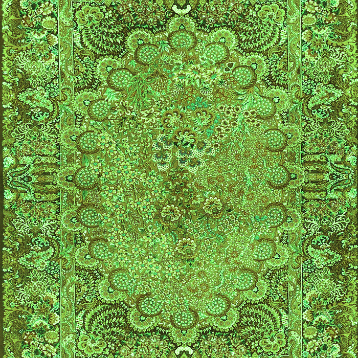 Persian Green Traditional Rug, tr4826grn