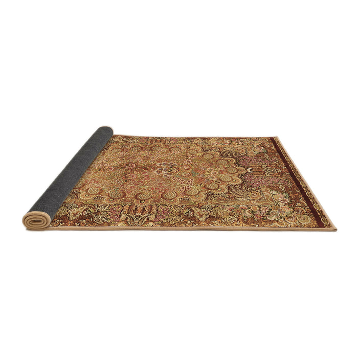 Sideview of Persian Brown Traditional Rug, tr4826brn