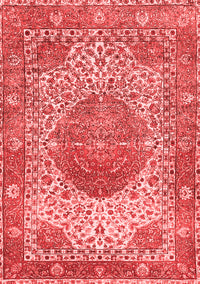 Medallion Red Traditional Rug, tr4827red