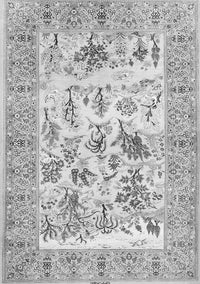 Animal Gray Traditional Rug, tr4828gry