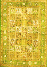 Persian Yellow Traditional Rug, tr4829yw