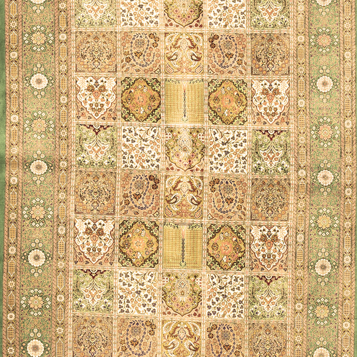 Machine Washable Persian Brown Traditional Rug, wshtr4829brn