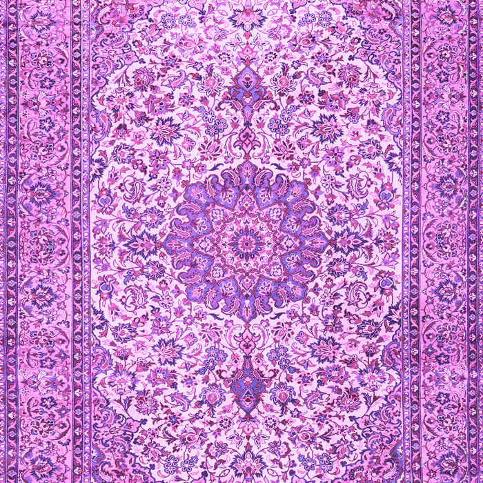 Medallion Purple Traditional Rug, tr4831pur