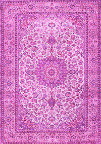 Medallion Pink Traditional Rug, tr4831pnk