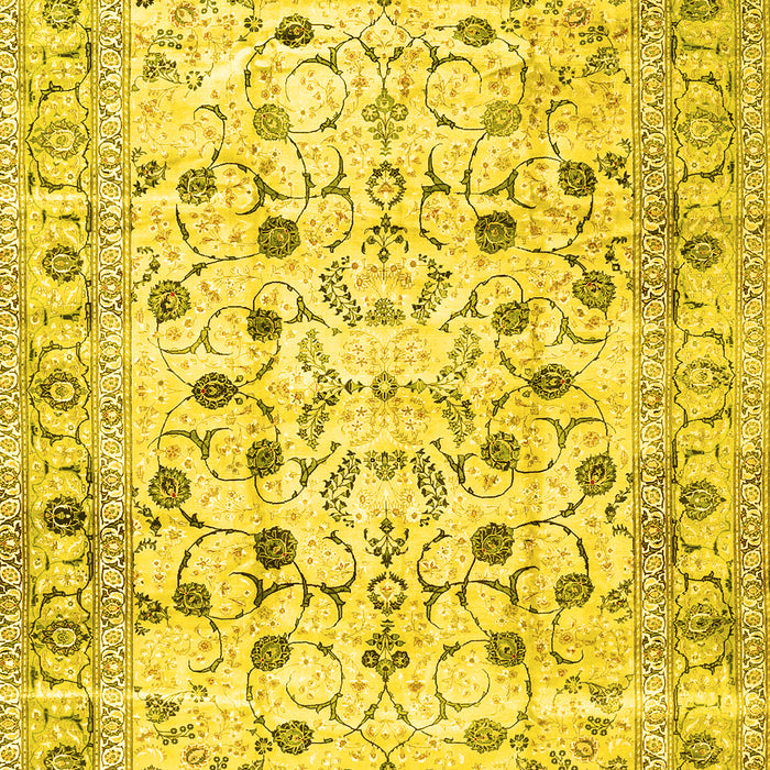Persian Yellow Traditional Rug, tr4832yw