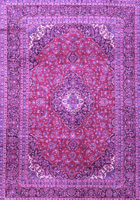 Medallion Purple Traditional Rug, tr4833pur