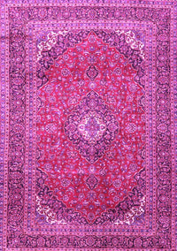 Medallion Pink Traditional Rug, tr4833pnk