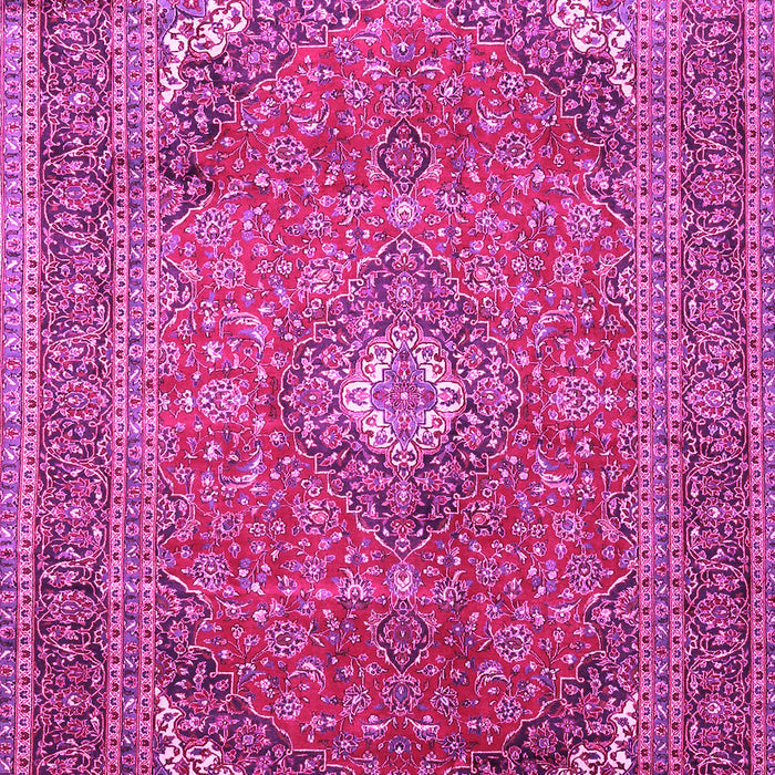 Medallion Pink Traditional Rug, tr4833pnk