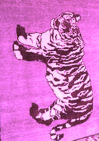 Persian Purple Traditional Rug, tr4834pur