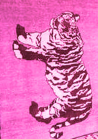 Persian Pink Traditional Rug, tr4834pnk