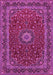 Medallion Pink Traditional Rug, tr483pnk