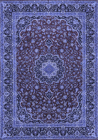 Medallion Blue Traditional Rug, tr483blu